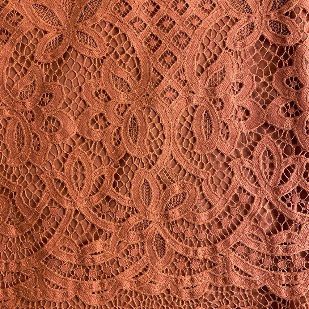Loft Lace Knee Length Skirt